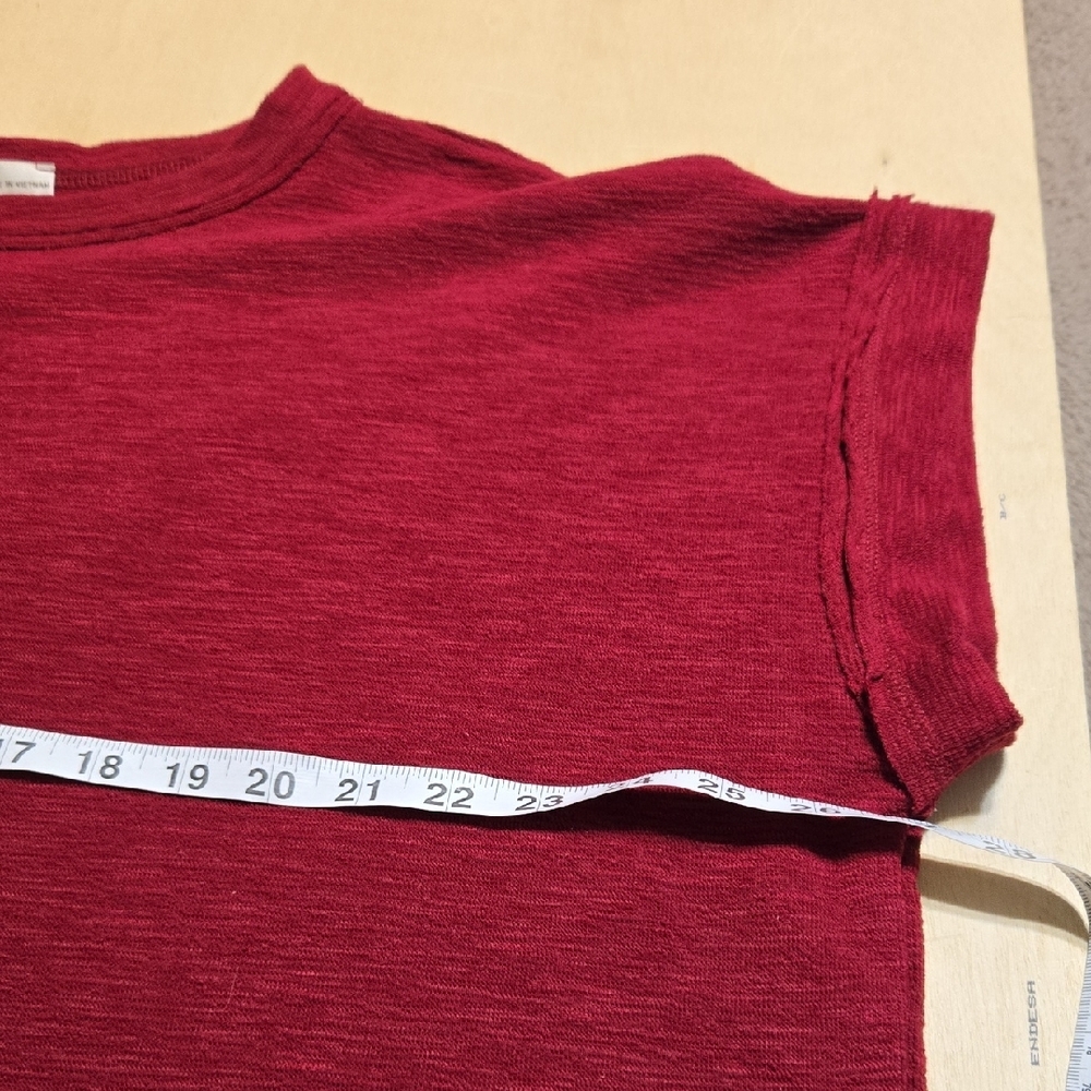 Z106 NWT Zenana Plus Slub Short Sleeve Tee and Lounge Pant Set Cabernet 1X 2X 3X - Picture 3 of 10